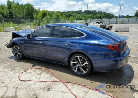 2021 Hyundai Sonata Sel Plus from USA, damaged, VIN 5NPEJ4J29MH075413